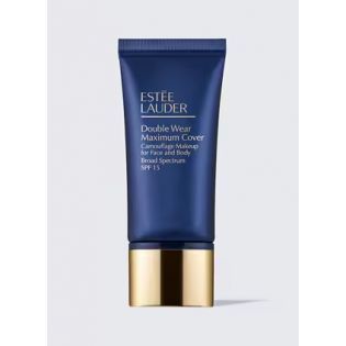 Base de camuflatge de cobertura màxima de doble desgast per a la cara i el cos SPF 15